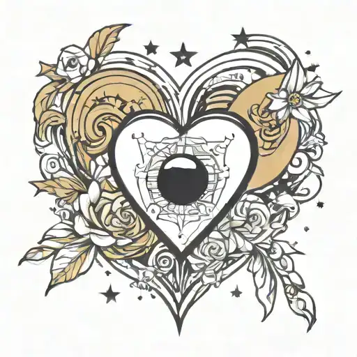 The Heart Reunited With The Stars And The Moon