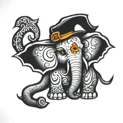 Halloween Elephant