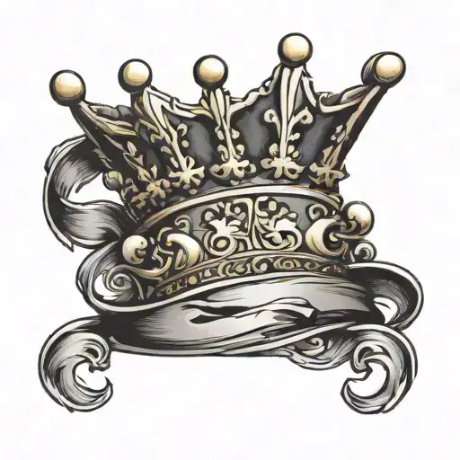 Crown With Letter