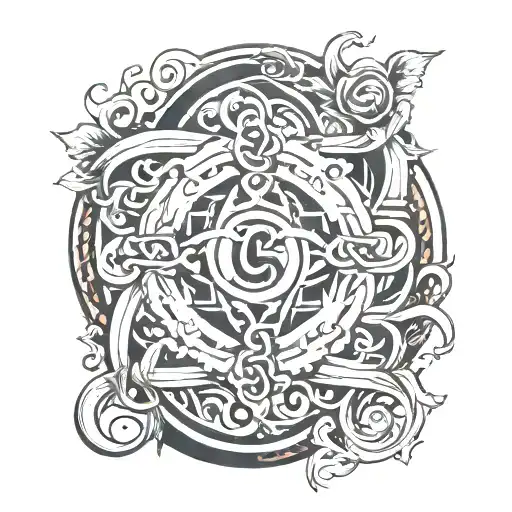 Infinite Symbol With A Break In It