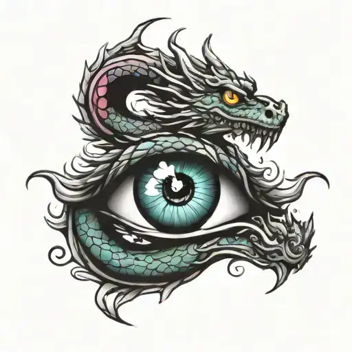 Dragon Serpent Eye