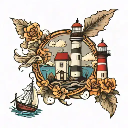 Lighthouse Surrounded