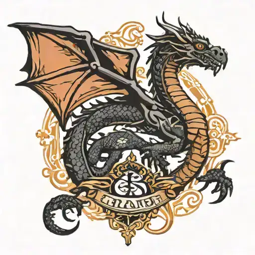 Black Dragon Holding Name Eldair