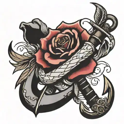 Anchor And Rose