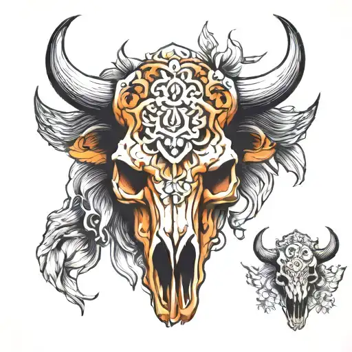 Buffalo Skull