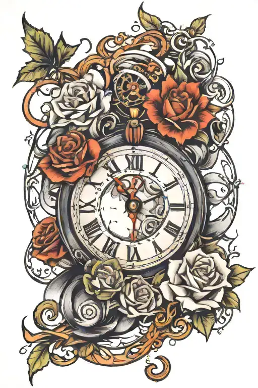 No Amount Of Money Ever Bought A Second Of Time Clock