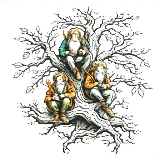 Hobbits Sitting In Tree