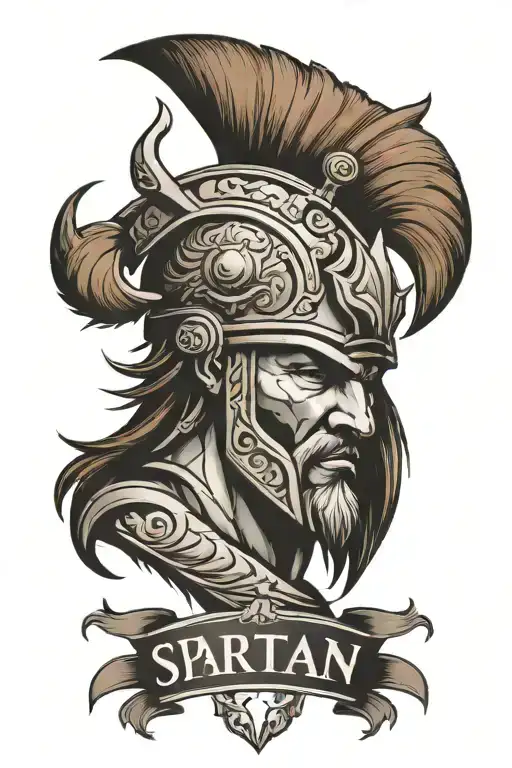 Spartan And Loin Crown British