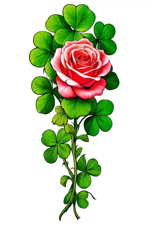 Shamrock And Roses
