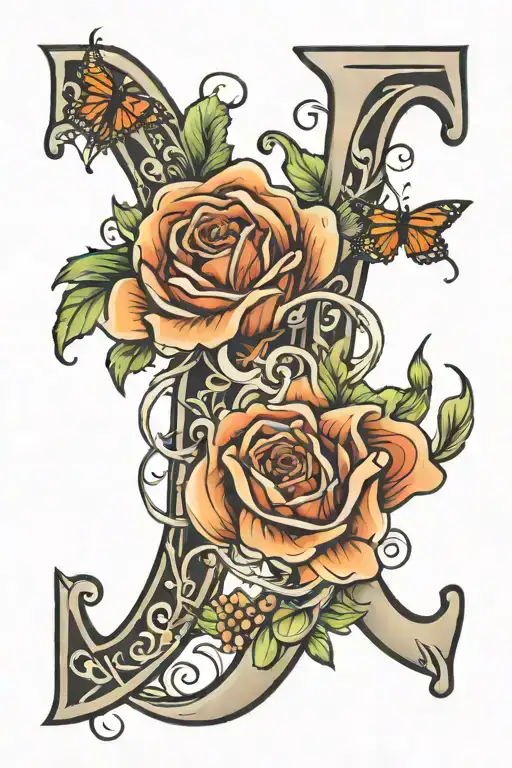 Mother Daughter Letter R