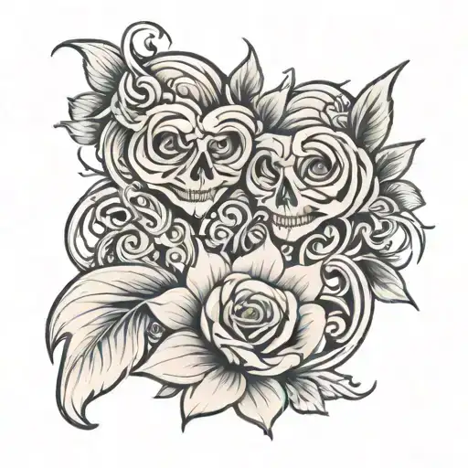 Double R Tattoo For Daughter Granddaughter