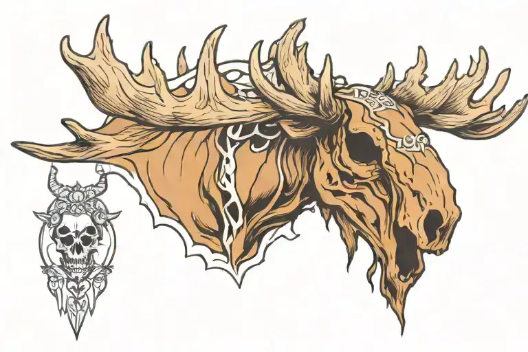 Moose Skull
