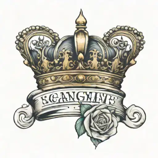 A Name Inside A Crown