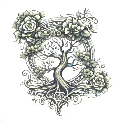 Tree Of Life Growing