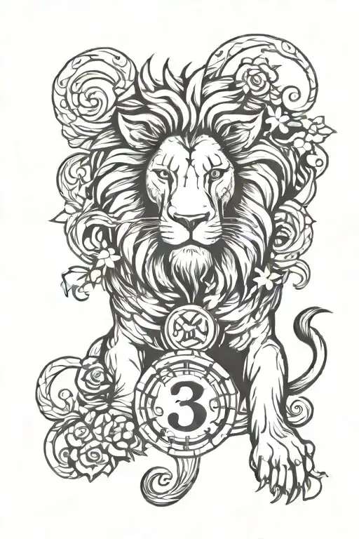 Lion And The Number 3