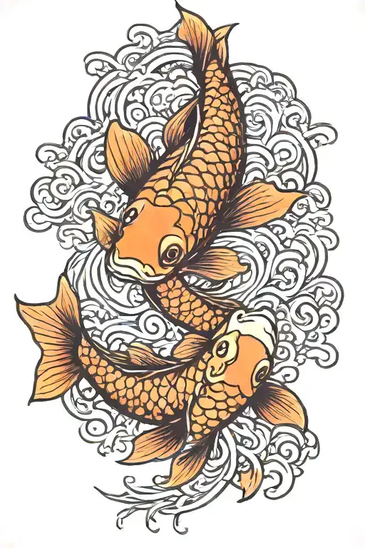 Japanese Koi Fish