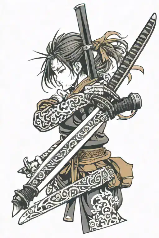 Katana And Wakizashi