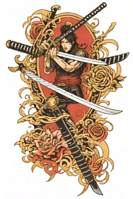 Katana And Wakizashi