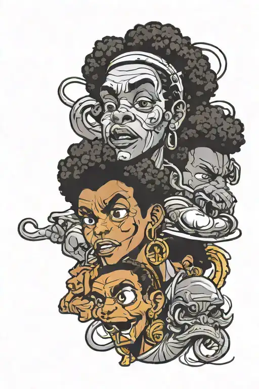 Huey Freeman See No Evil Hear No Evil Speak No Evil