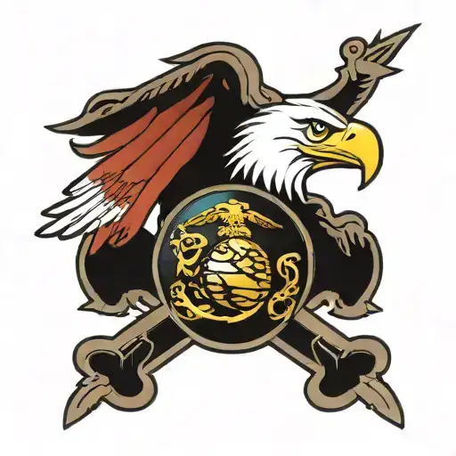 Kabar Usmc Eagle Globe