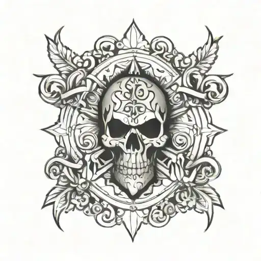 Christian Tattoo With Shading Inner Wrist