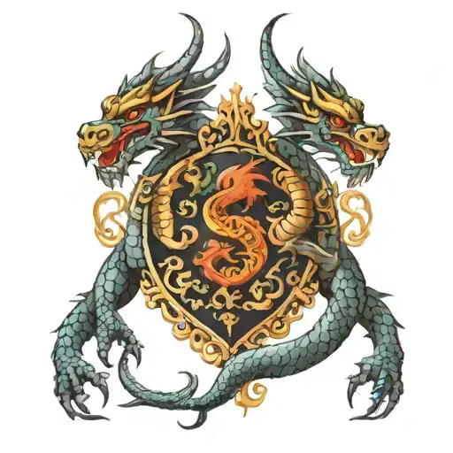 Dragon Chest And Shoulder