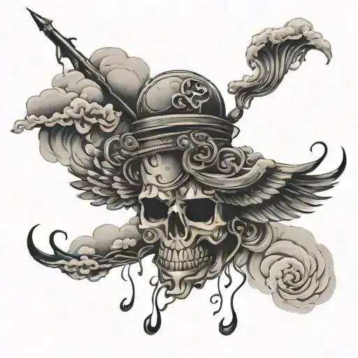 Shadows And Dust Cloud