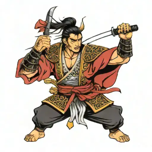 Sexy Samurai Warrior