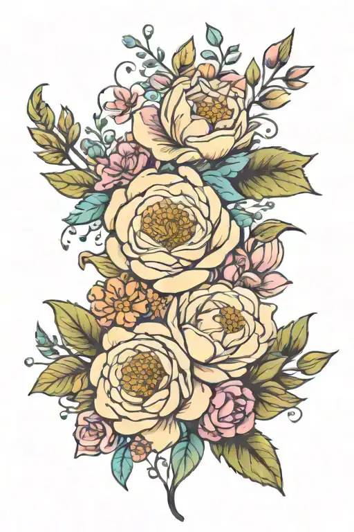 Birth Flower Bouquet