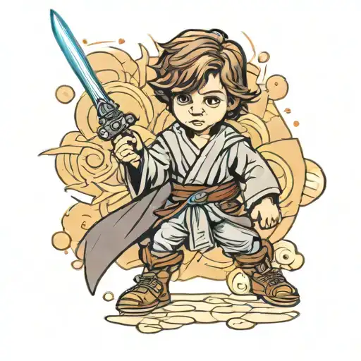 Little Anakin Skywalker