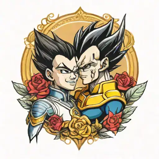 Vegeta And Bra