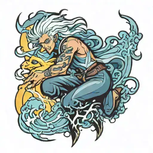 Storm Lightening Kneeling Night Color