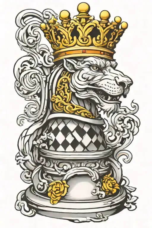 Chess King Chess Piece