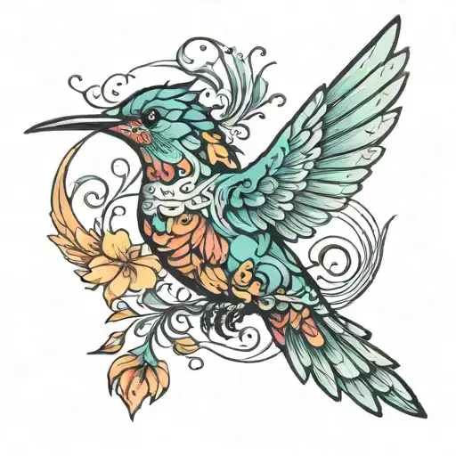 Hummingbird Phoenix Rising