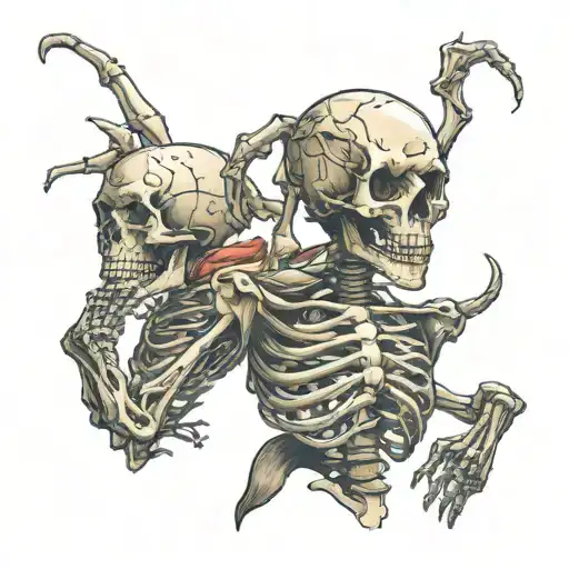 Full Body Skeletons That Look Fearlessly Funny