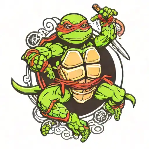 Ninja Turtle Jiu Jitsu