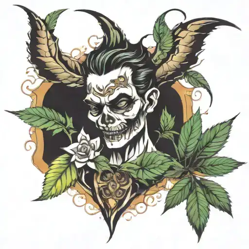 Autumn Leaves Love Cannabis