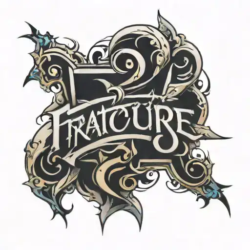 Lettering Fracture