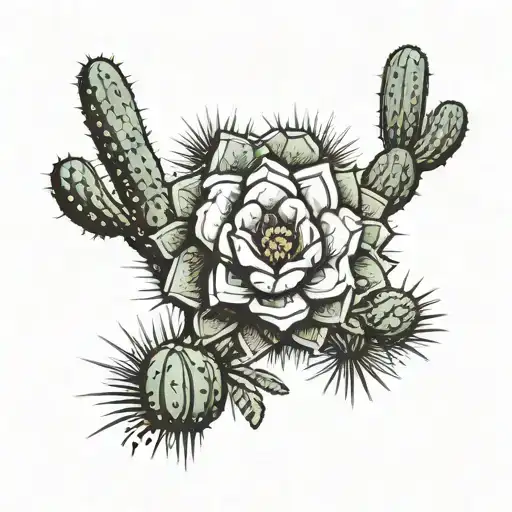 Fingerprint Cactus Shaped Like