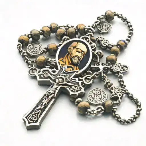 Rosary Beads With St Francis Of Assisi