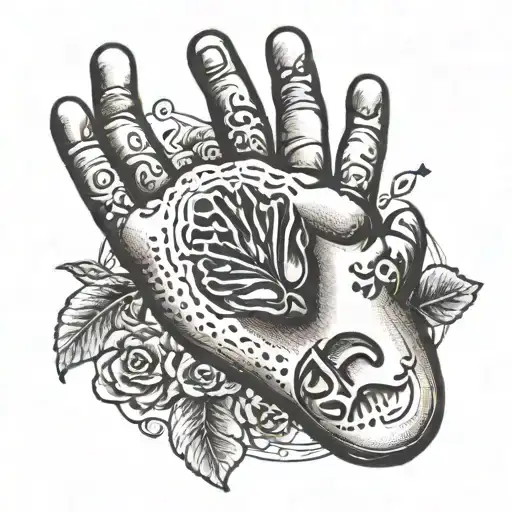 Baby Hand And Footprint