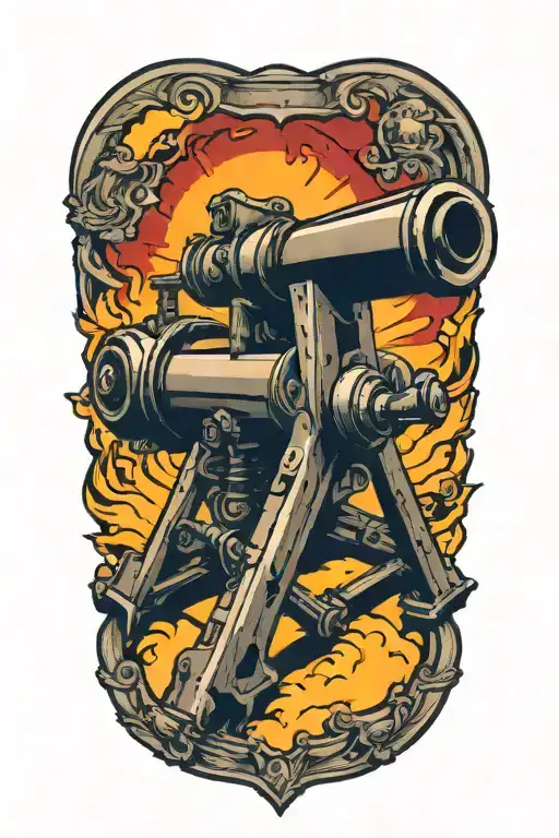 Artillery Cross Cannon