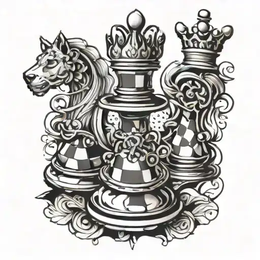 A Chess Queen Chess Piece
