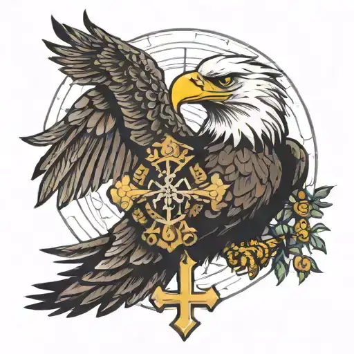 Eagle And Cross