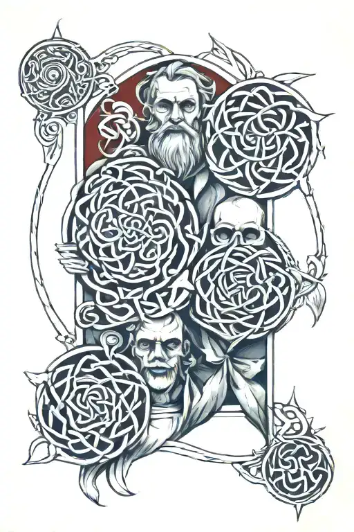 Celtic Father Daughter