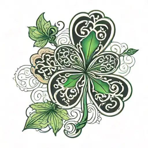 Irish Style Shamrock