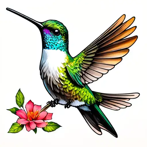Hummingbirds Guitar Acustic