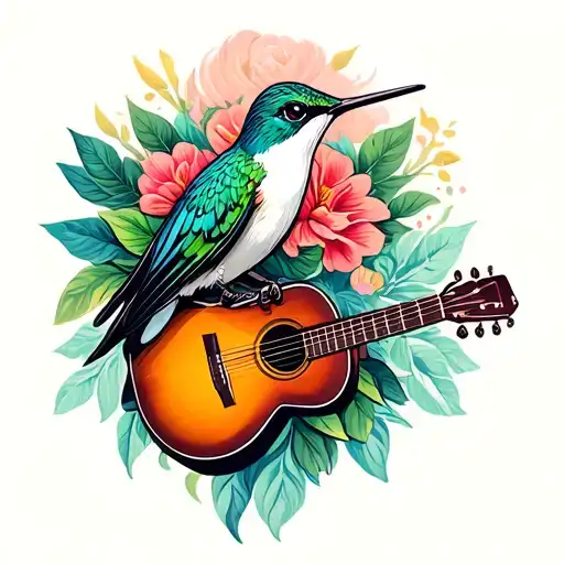 Hummingbird Acoustic Guitsty