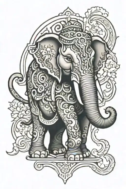 Asian Style Elephant
