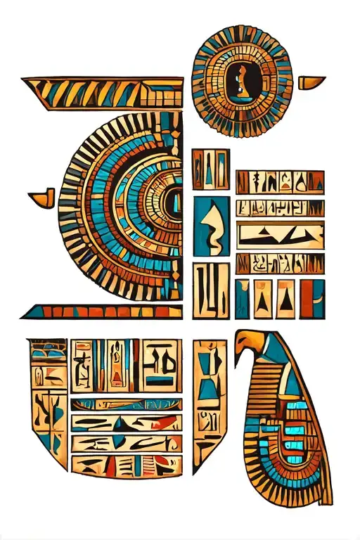Ancient Egyptian Hieroglyphics